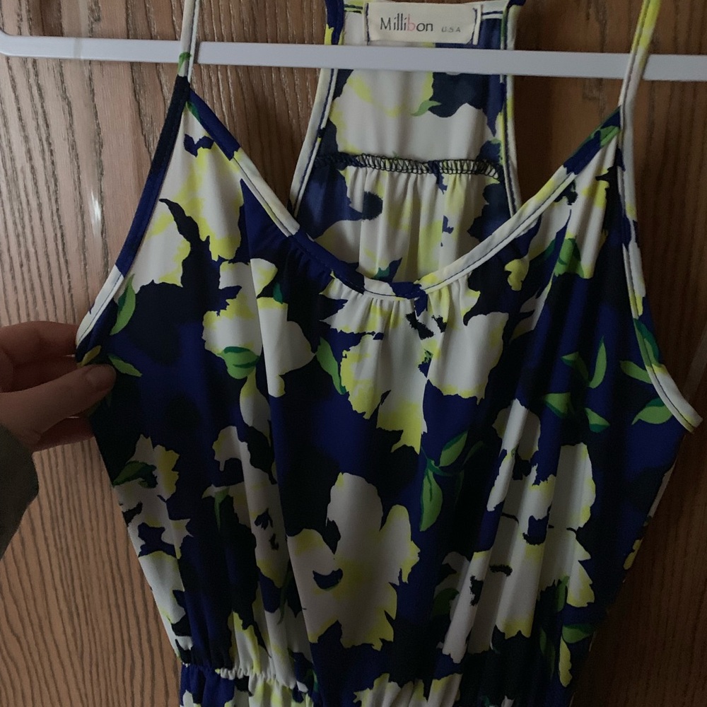 Millibon Full-Length Floral Dress